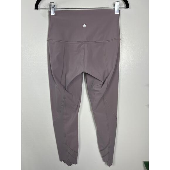 Lululemon Wunder Under Scalloped Hem High-Rise Fold-over Legging 6 Gym Sporty - Picture 4 of 12